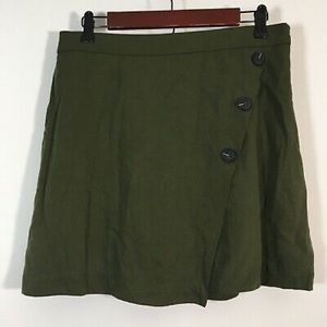 Olive Green Banana Republic Skirt